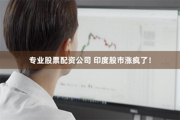 专业股票配资公司 印度股市涨疯了！