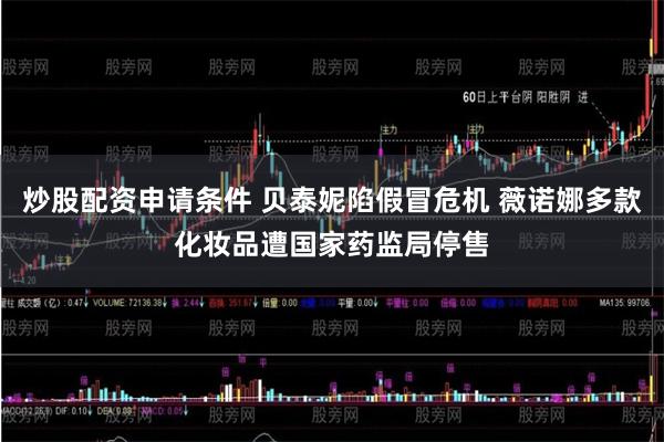 炒股配资申请条件 贝泰妮陷假冒危机 薇诺娜多款化妆品遭国家药监局停售