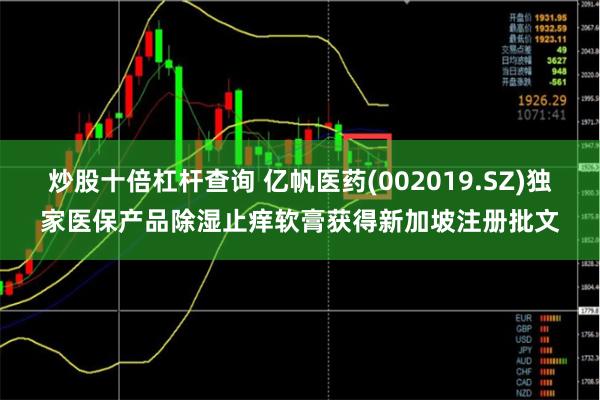 炒股十倍杠杆查询 亿帆医药(002019.SZ)独家医保产品除湿止痒软膏获得新加坡注册批文